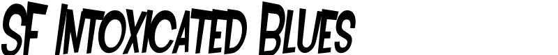 SF Intoxicated Blues Font