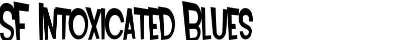 SF Intoxicated Blues Font