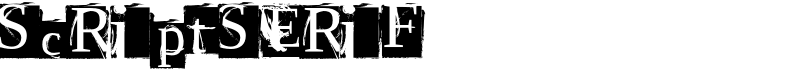 ScriptSERIF Font