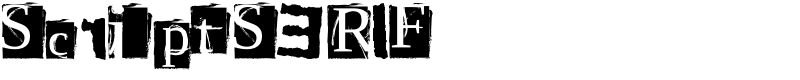 ScriptSERIF Font
