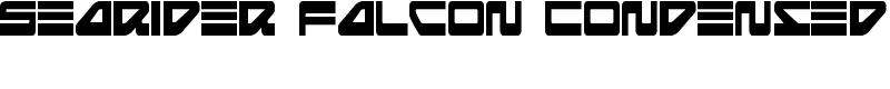 Searider Falcon Condensed Font