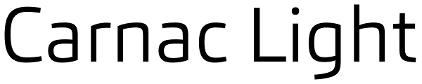 Carnac Light Font
