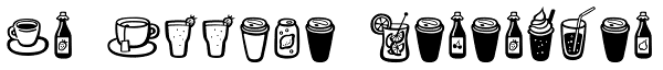Mr Foodie Beverages Font