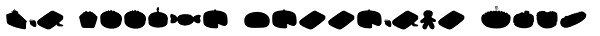 Mr Foodie Desserts Back Font