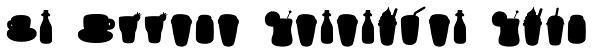Mr Foodie Beverages Back Font