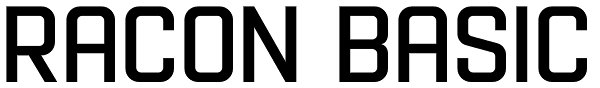 Racon Basic Font