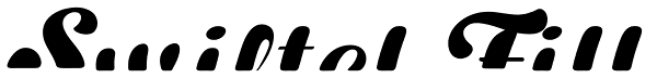 Swiftel Fill Font