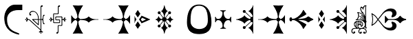 Chicago Ornaments Font
