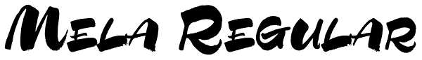 Mela Regular Font