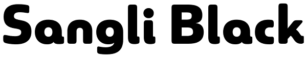 Sangli Black Font