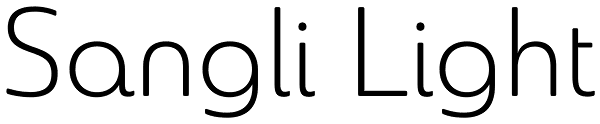 Sangli Light Font