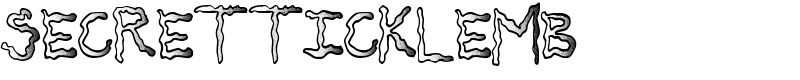 SecretTickleMB Font