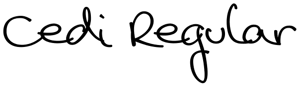 Cedi Regular Font