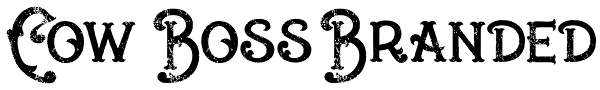 Cow Boss Branded Font