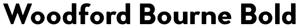 Woodford Bourne Bold Font