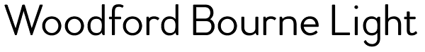 Woodford Bourne Light Font