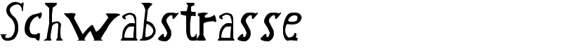 Schwabstrasse Font