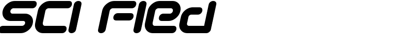 Sci Fied Font