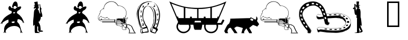 wmwestern1 Font