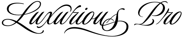 Luxurious Pro Font