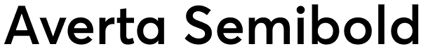 Averta Semibold Font