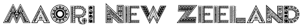 Maori New Zeeland Font