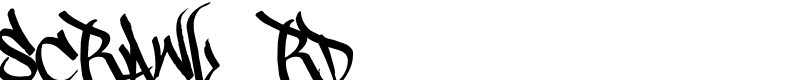 Scrawl3rd Font