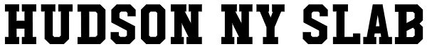 Hudson NY Slab Font