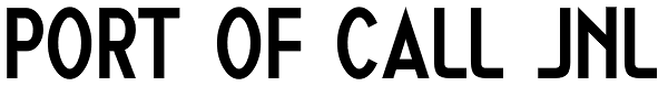 Port Of Call JNL Font