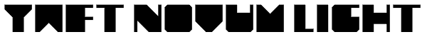 YWFT Novum Light Font