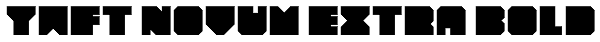 YWFT Novum Extra Bold Font