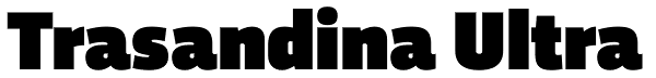 Trasandina Ultra Font