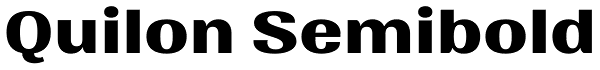Quilon Semibold Font