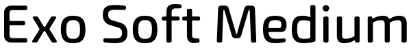 Exo Soft Medium Font