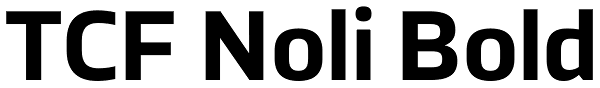 TCF Noli Bold Font