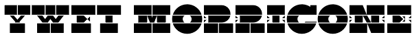 YWFT Morricone Font