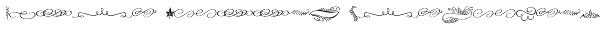Adorn Smooth Ornaments Font