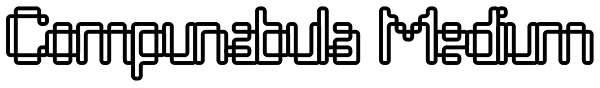 Compunabula Medium Font