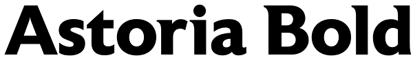 Astoria Bold Font