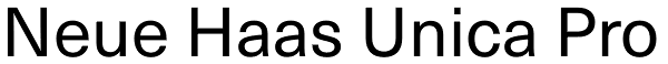 Neue Haas Unica Pro Font