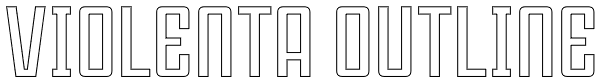 Violenta Outline Font