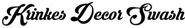 Krinkes Decor Swash Font