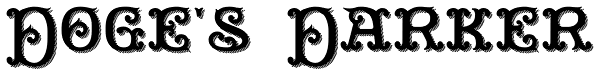 Doge's Darker Font