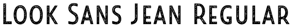 Look Sans Jean Regular Font