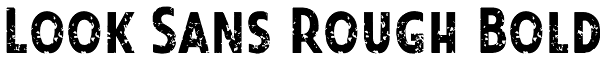 Look Sans Rough Bold Font