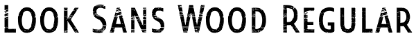 Look Sans Wood Regular Font