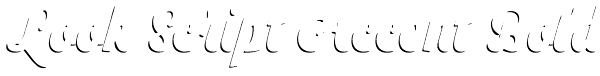 Look Script Accent Bold Font