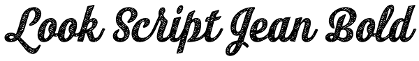Look Script Jean Bold Font