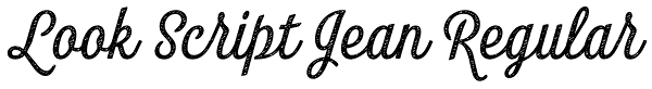 Look Script Jean Regular Font