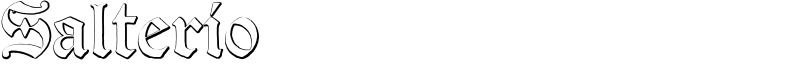 Salterio Font